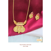 Pendant - Kasu Necklace with Earrings